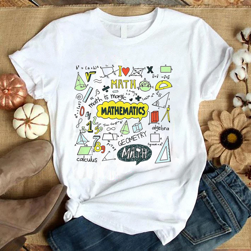 I Love Math T Shirt Awesome Mathematics Is Magic for Math Teacher