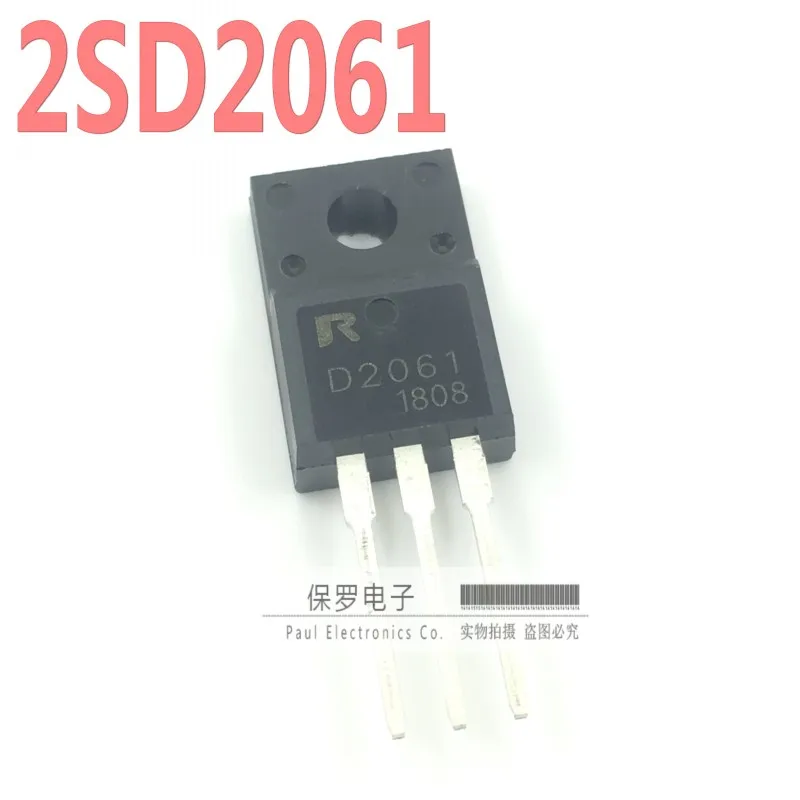 10Pcs 100% Originele En Nieuwe Npn Power Transistor 2SD2061 D2061 TO-220F Transistor In Voorraad