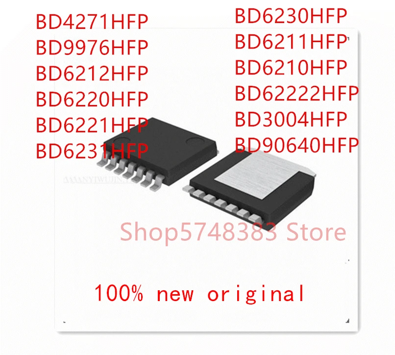 10PCS BD4271HFP BD9976HFP BD6212HFP BD6220HFP BD6221HFP BD6231HFP BD6230HFP BD6211HFP BD6210HFP BD62222HFP BD3004HFP BD90640HFP