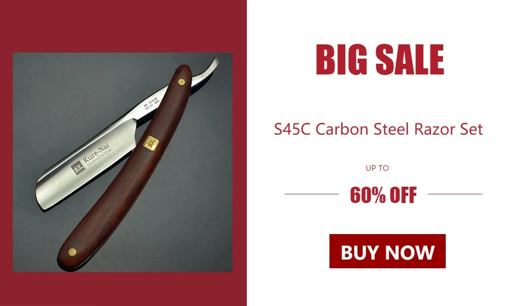 4pcs/set S45C Carbon Steel Straight Razor Men Shaving Rosewood Handle Razors Barber Manual Scraper Sharp Shaver G1123