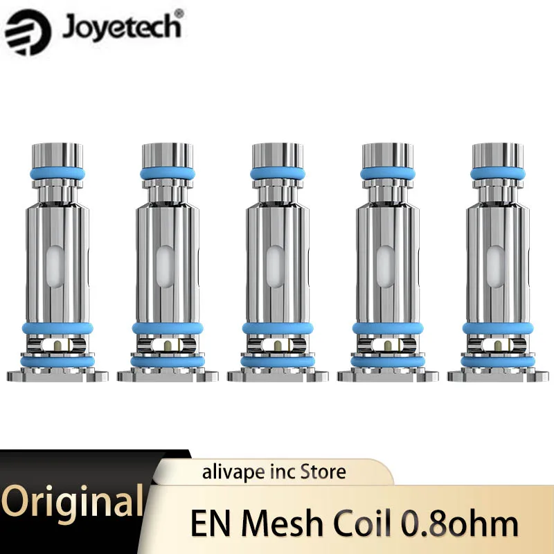5 قطعة/الحزمة الأصلي Joyetech EN شبكة لفائف 0.8ohm ل EVIO C عدة AST-STEEL الأساسية استبدال السجائر الإلكترونية Vape لفائف رئيس #1