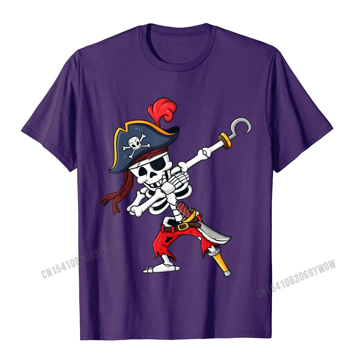 Halloween Dabbing Pirate Skeleton Funny Dab Women T-Shirt Camisas Men Top T-Shirts Printed Latest Tops T Shirt Camisa For Boys