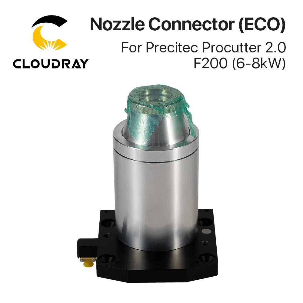 

Cloudray OEM ECO Noozle Connector 6-8kW Ceramic Holder F200 for Precitec ProCutter 2.0 F200 Laser Head