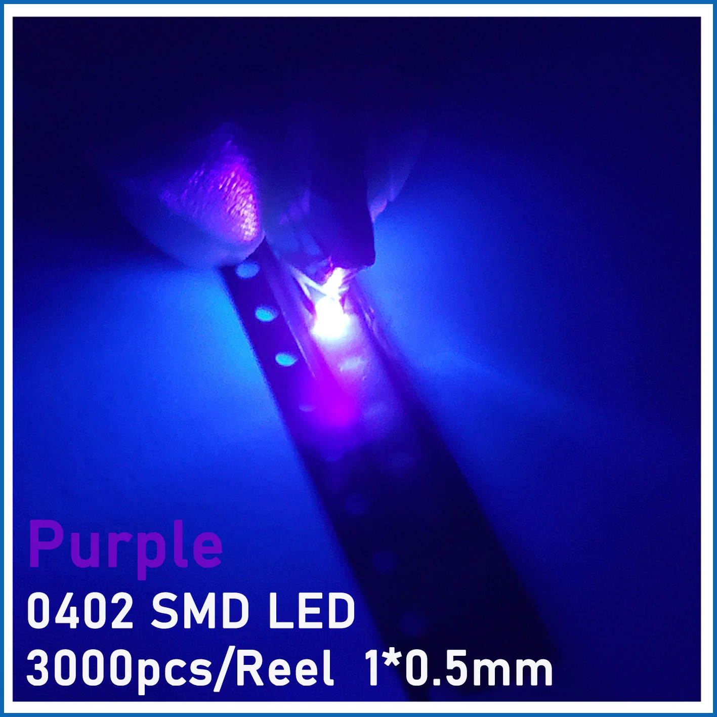 Smd led 3000 0402 vermelho branco rosa roxo azul amarelo vermelho laranja luz alta gelo branco quente jade verde puro e transparente com 1005 peças