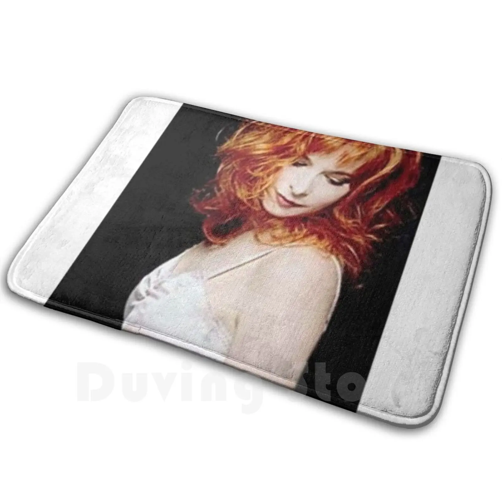 Mylène Farmer Carpet Mat Rug Cushion Soft Mylene Farmer