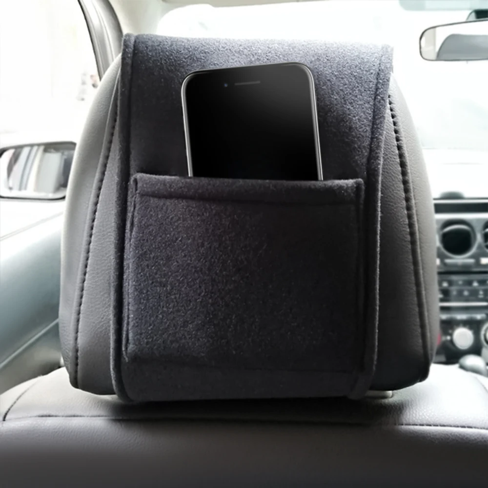 Car Headrest Cover Auto Seat Headrest Cushion Neck Pillow Case for Skoda Octavia Fabia Rapid Yeti Kodiaq Superb Octavia A 5 A 7