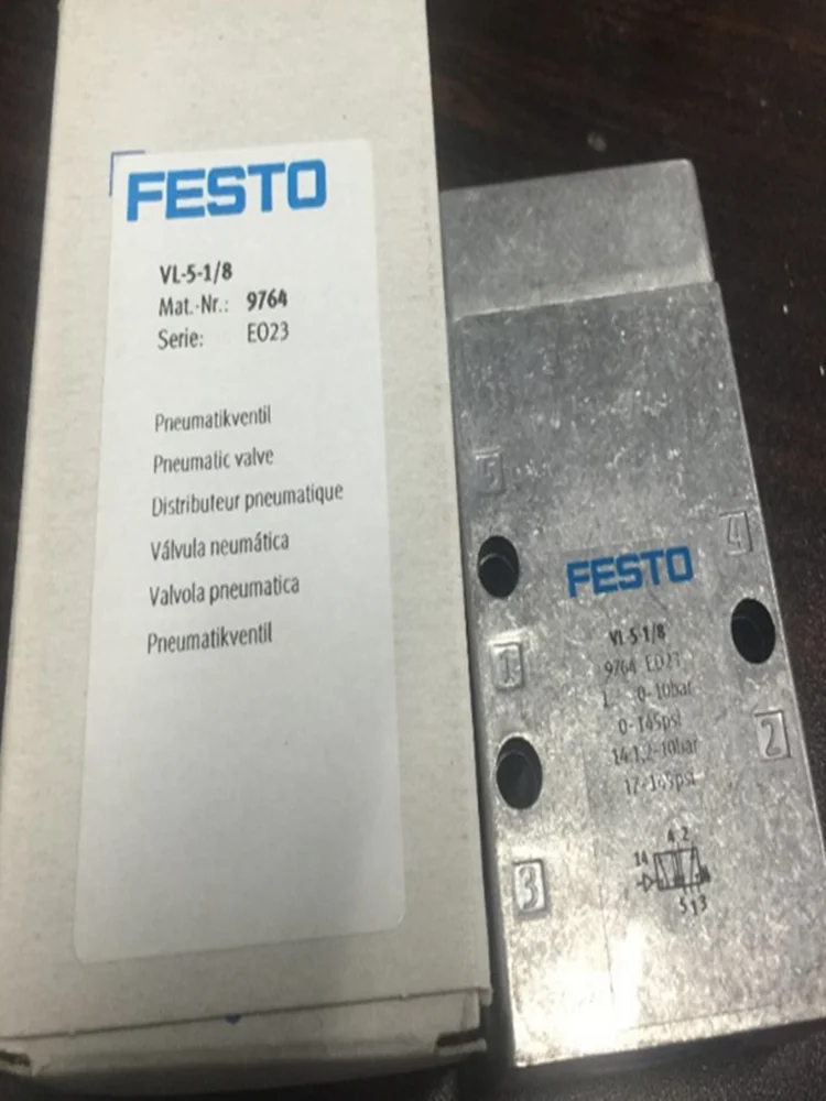 FESTO Solenoid valve  VL-5-1/8 9764 VL-5-1/4 9199 festo Air control valve solenoid valve