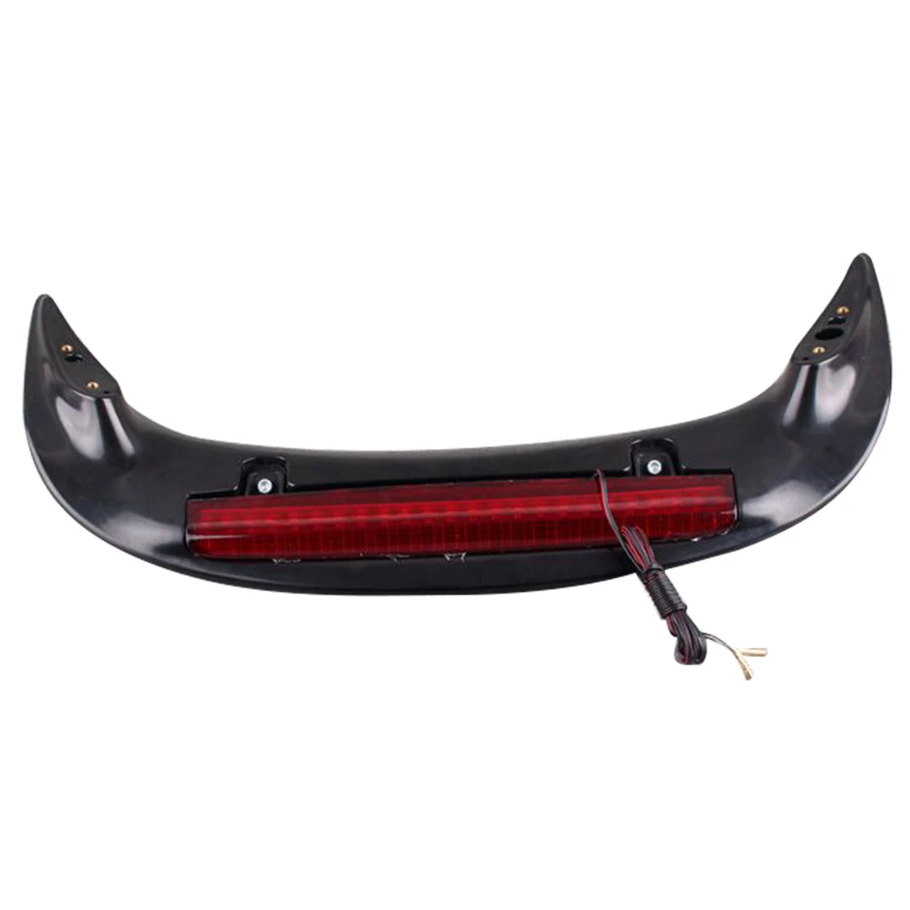 GL1800 Motorbike Rear Trunk Spoiler w/ LED Lens Cover For Honda Goldwing GL 1800 2001-2004 2005 2006 2007 2008 2009 2010 2011