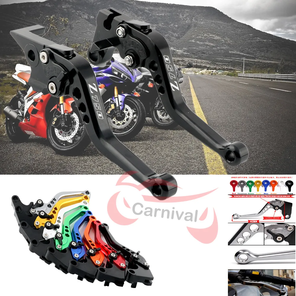 

For KAWASAKI Z750 Z 750 2007 2008 2009 2010 2011 2011 2012 Motorcycle Accessories Aluminum Short Levers