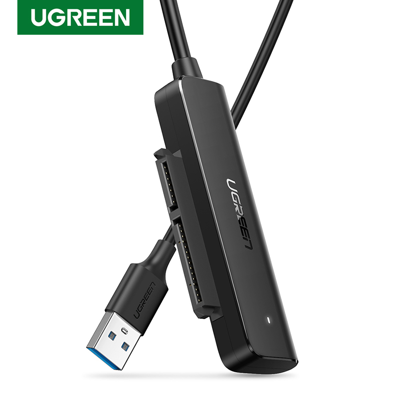  UGREEN SATA USB Converter USB 3.0 to SATA Adapter For 2.5'' HDD/SSD External Hard Drive Disk 5Gbps SATA to USB Cable 