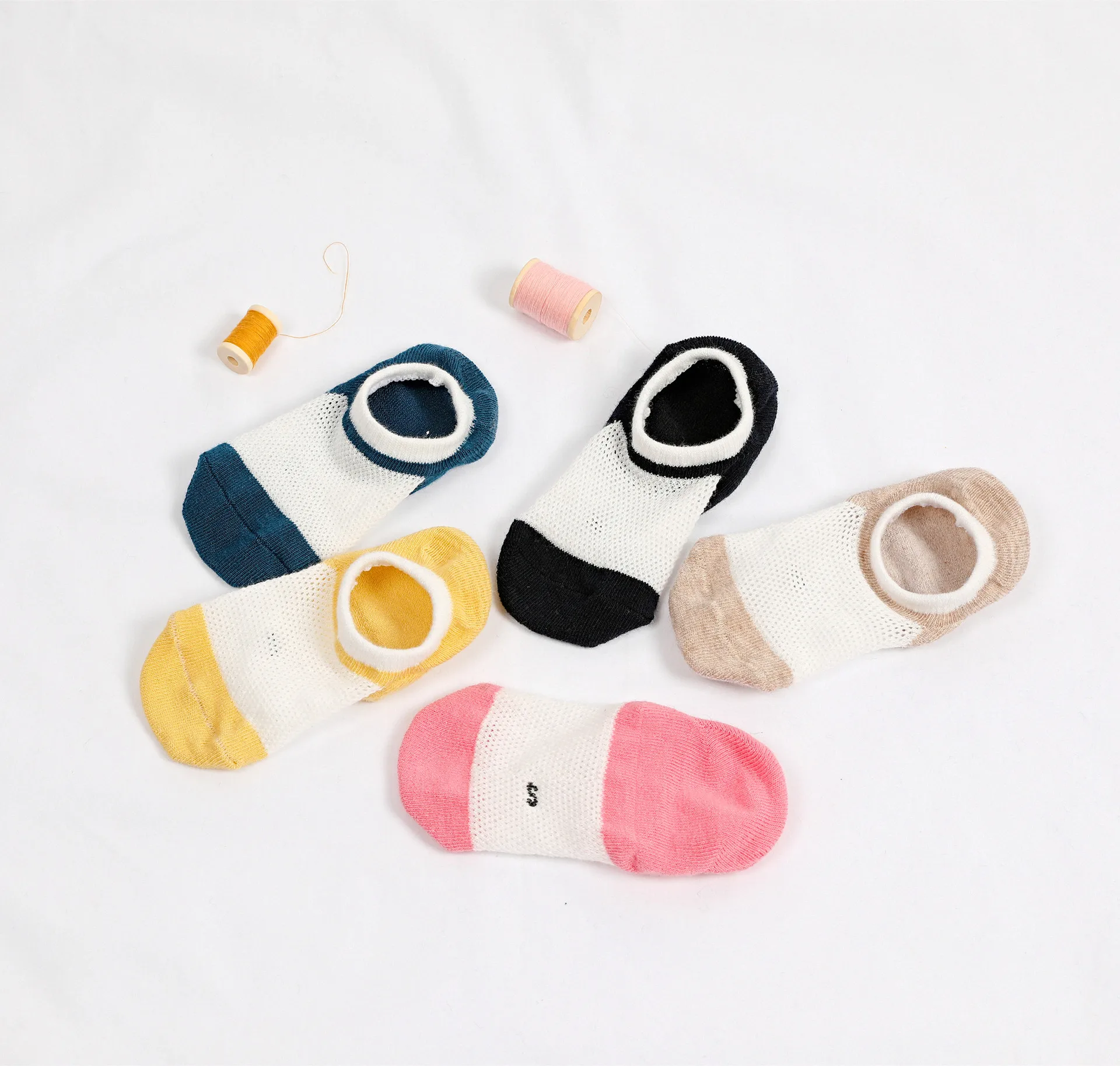 Children's Socks hollow out Baby ship Socks Spring and summer Low Private Cotton Socks