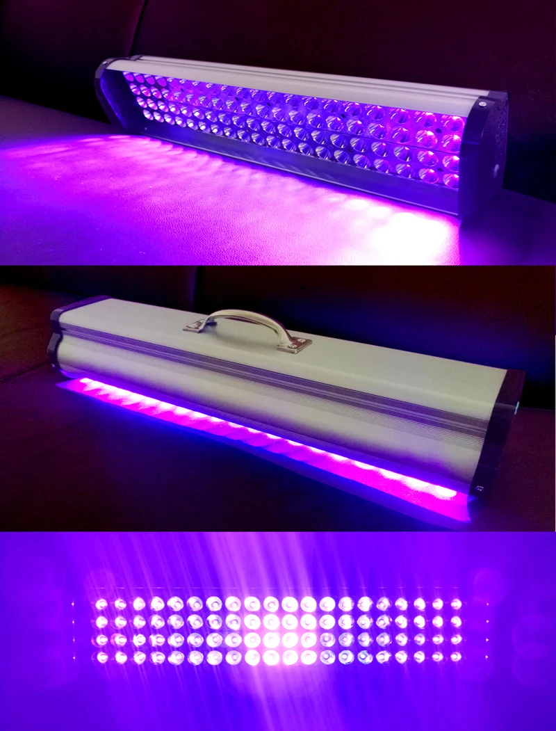 Imagem -05 - Led Ultravioleta Cura Luz Cola Shadowless Solda de Resina Adesiva Óleo Verde Impressão 3d Placa Pcb Oca 405nm 365nm 395nm uv