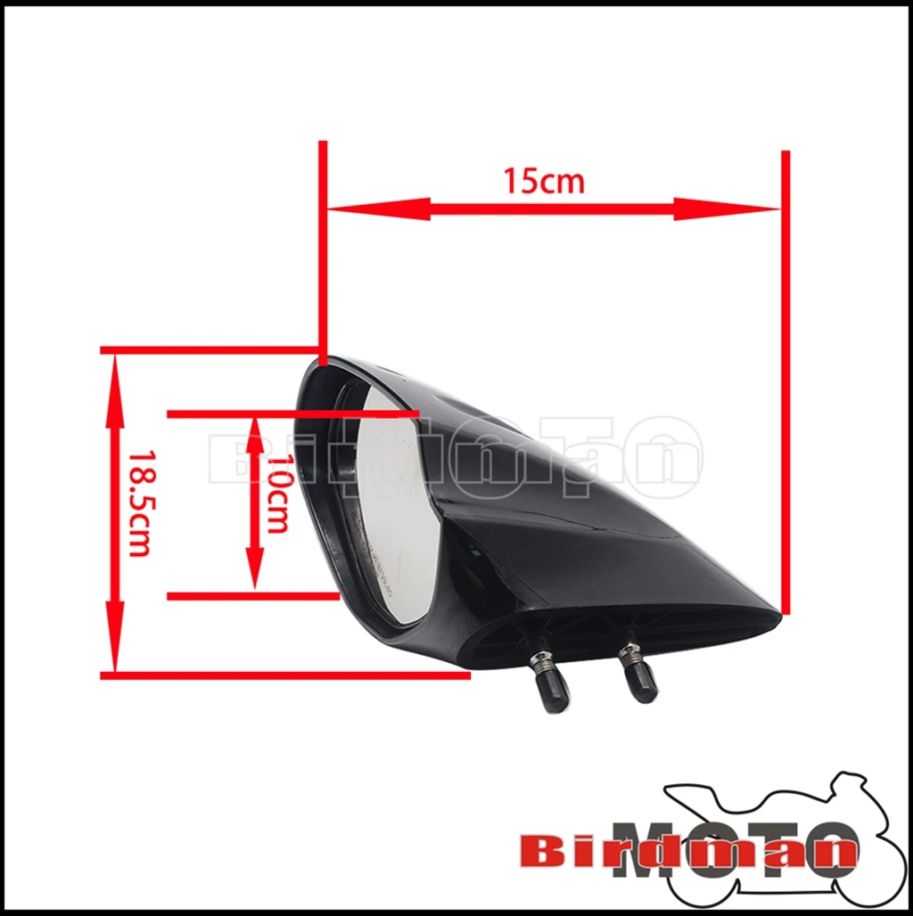 Left&Right Motorboat Rearview Jet Ski Mirrors For Yamaha WaveRunner Sport Deluxe Cruiser Side Mirror VX VXR VXS 1100 1800 1050