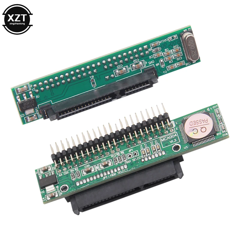 SATA 2.5 "Fêmea para IDE HDD Serial Converter, Adaptador, Disco Rígido para DVD, CD, PC, 1.5Gbps, 44 Pin, 2.5"