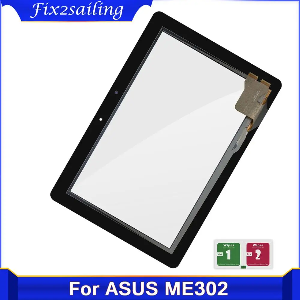 NOVO Touch Screen para ASUS MeMO Pad FHD 10 ME302 ME302C ME302KL K005 K00A 5425N FPC-1, Sensor de Vidro Digitalizador para Tablet PC