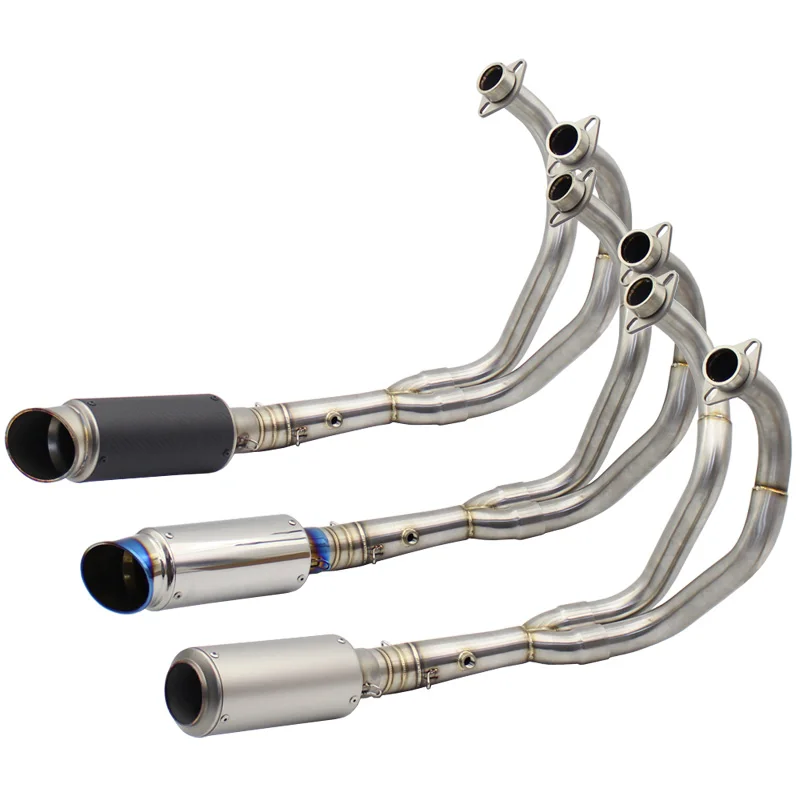 

For Yamaha MT07 FZ07 MT-07 FZ-07 Tracer (2014-2019) XSR700 (2016-2017) Motorcycle Exhaust System Muffler Pipe Front Tube Headers