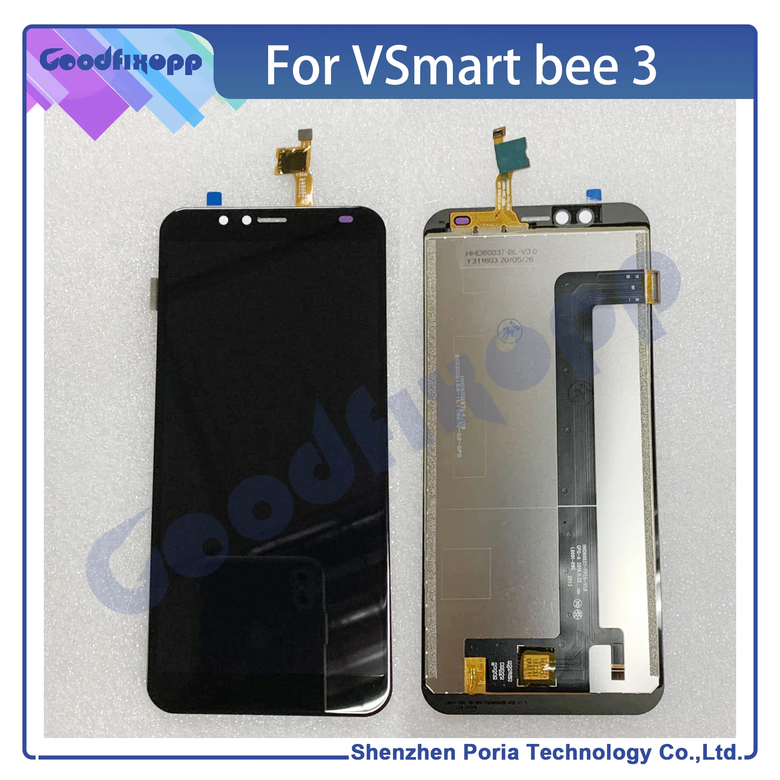 

Originale For VSmart Ape 3 (V230A) Bee3 Bee 3 LCD Display Sensor Touch Screen Digitizer Assembly LCD Touch Screen