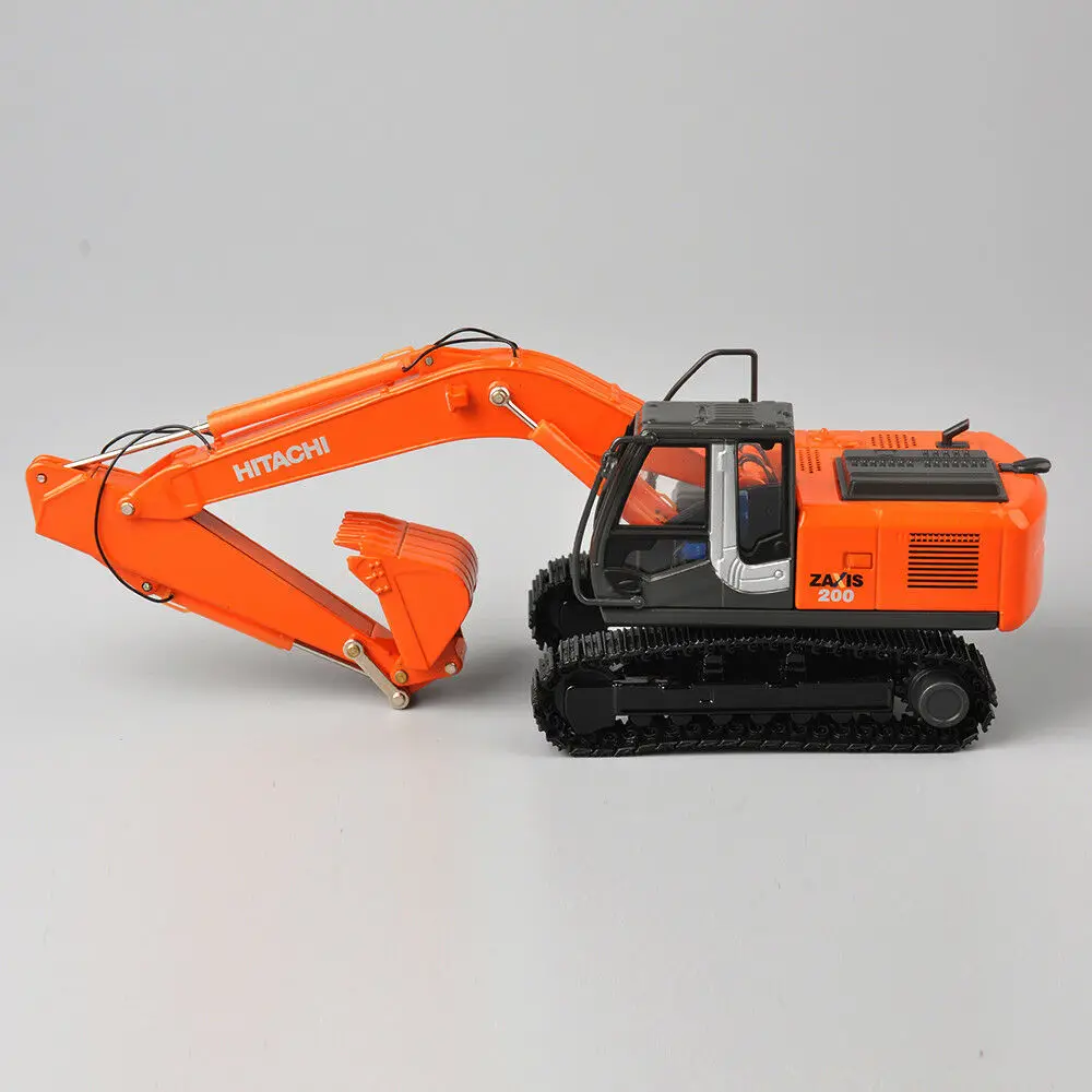 Diecast Alloy Toys 1/50 Scale  ZH200 Excavator Model Metal Tracks Vehicle Gift Collection