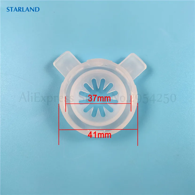 3 In 1 Set Snow-Shaped Ice Cream Modeling Lids For Soft Serve Maker Accessory Nozzle 37mm Inner Diameter