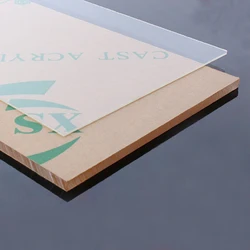 200x300mm Transparent Extruded Clear plastic Sheet acrylic board organic glass polymethyl methacrylate 1mm 3mm 10mm