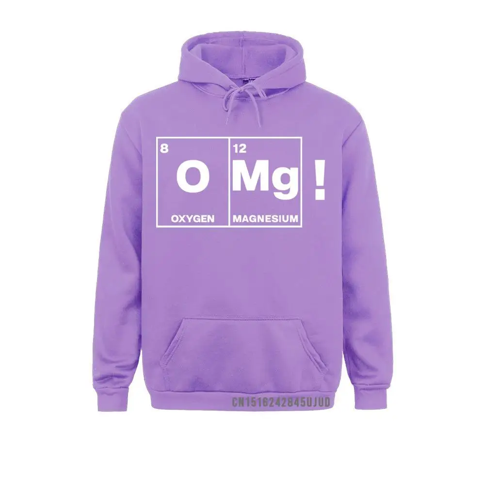 EU Size Oh My God OMG Chemistry Element Periodic Table Oxygen Magnesium Design Personality Hoodie