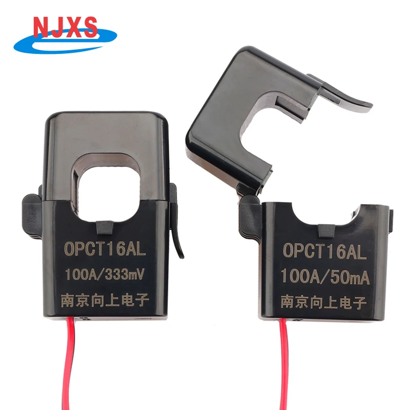 OPCT16ATL Split Core Current Transformer 5A 333mV 50A 200mV 120A 333mV 100A 1V AC CT Clamp on Current Transformer