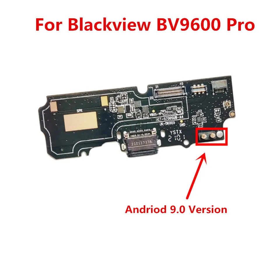 Original for Blackview BV9600 Pro Andriod 9.0 Cell Phone USB Plug Charging Dock Board Replace