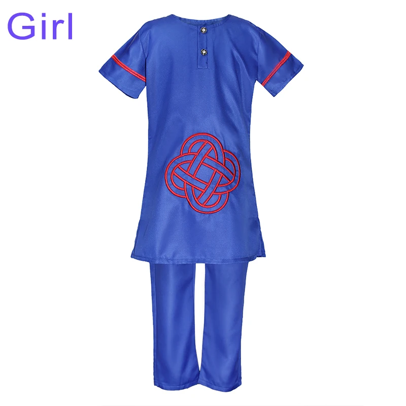 H & D-Vêtements africains pour enfants, ensemble deux pièces, chemise dashiki, haut et pantalon