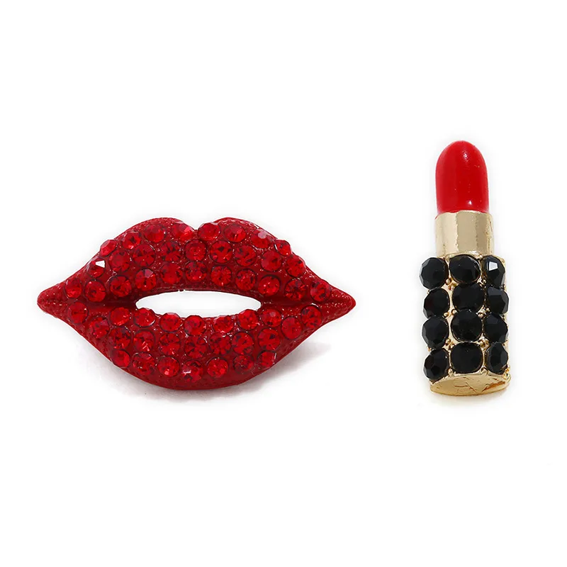 Fashion Sexy Lady Lipstick Earrings for Women Red Stud Earring Aretes De Mujer Cute Jewellery Bridesmaid Gift Christmas Earrings