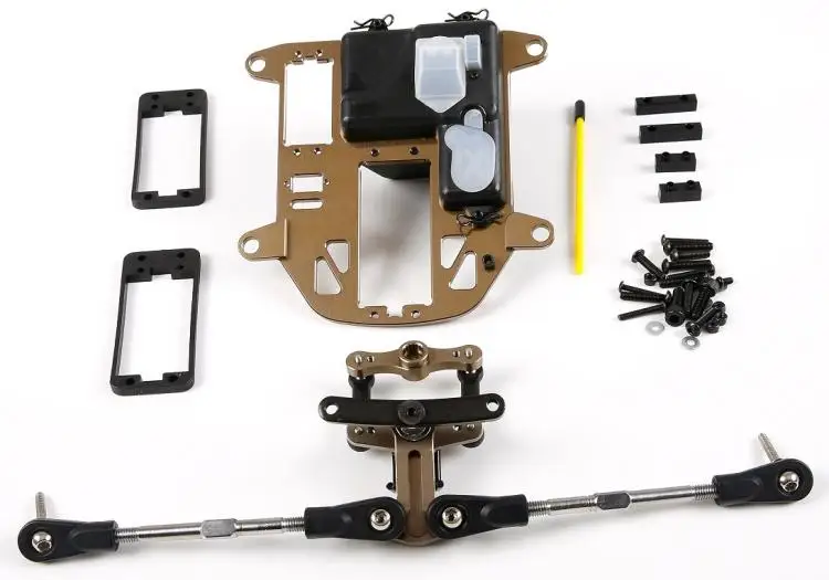 Symmetric steering mechanism assembly for ROVAN KM HPI BAJA 5B 5T 5SC