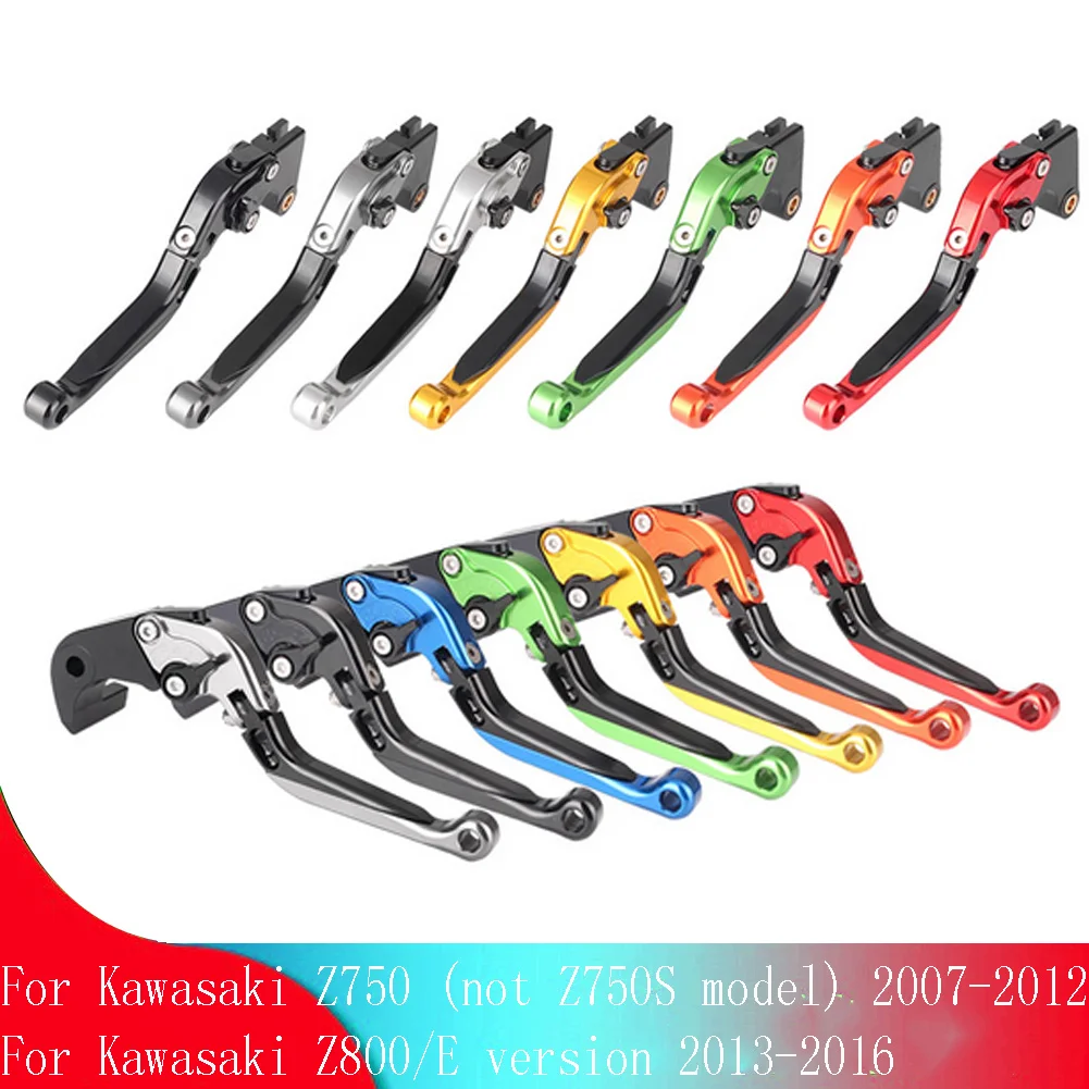 For Kawasaki Z750 2007 2008 2009 2010 2011 2012 Z800/Z800E 2013-2016 Motorcycle Foldable Extendable Brake Handle Clutch Levers