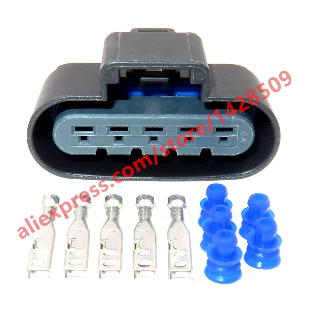1 Set 5 Pin Car Plastic Housing Wiring Terminal Socket 13521463 Auto Waterproof Electrical Connector