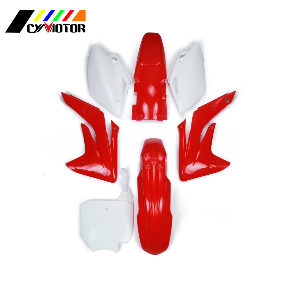 Plastikowy korpus zestaw Fairing przedni tylny błotnik dla HONDA CRF150R CRF150 R CRF 2007 2008 2009 2010 2011 2012 2013 CRF150RB