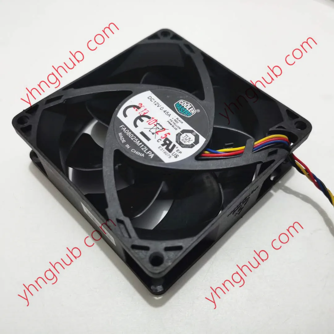 

Cooler Master FA08025M12LPA DC 12V 0.45A 80x80x25mm 4-Wire Server Cooling Fan