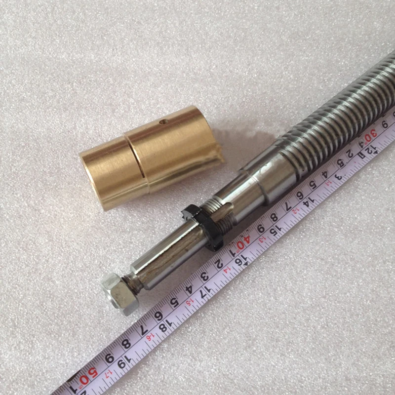 Grinder Machine Accessories Y-Axis Screw For M250 Workbench Screw Nut Copper Sleeve MJ7120 T25X4X460MM 1 Set New