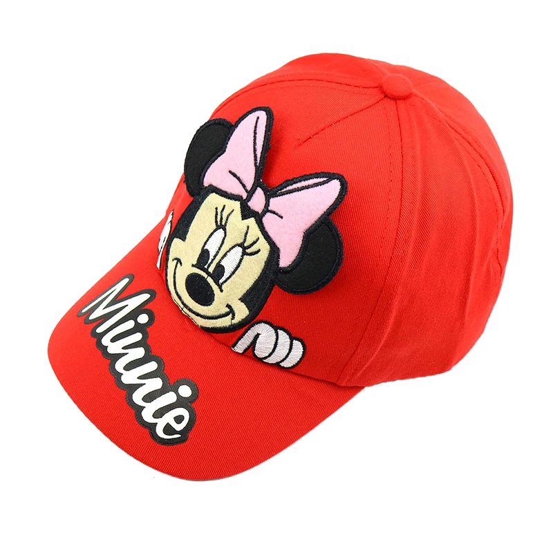 New Minnie Cartoon Mickey Mouse Girl Fashion Sun Hat Casual Baseball Cap Children Xmas Gifts Hat peaked cap