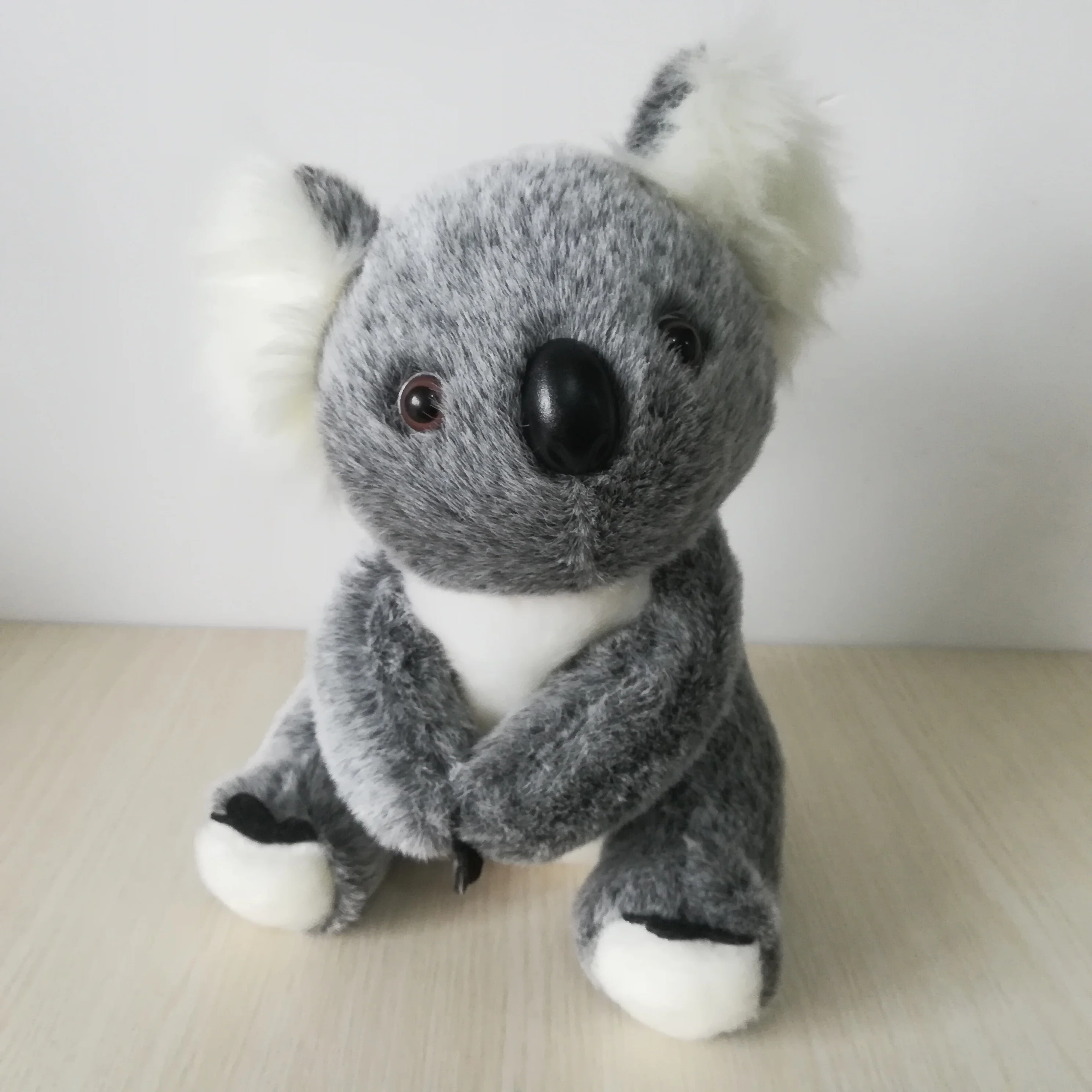 about 30cm cartoon koala plush toy,lovely gray  koala soft doll birthday gift h1889