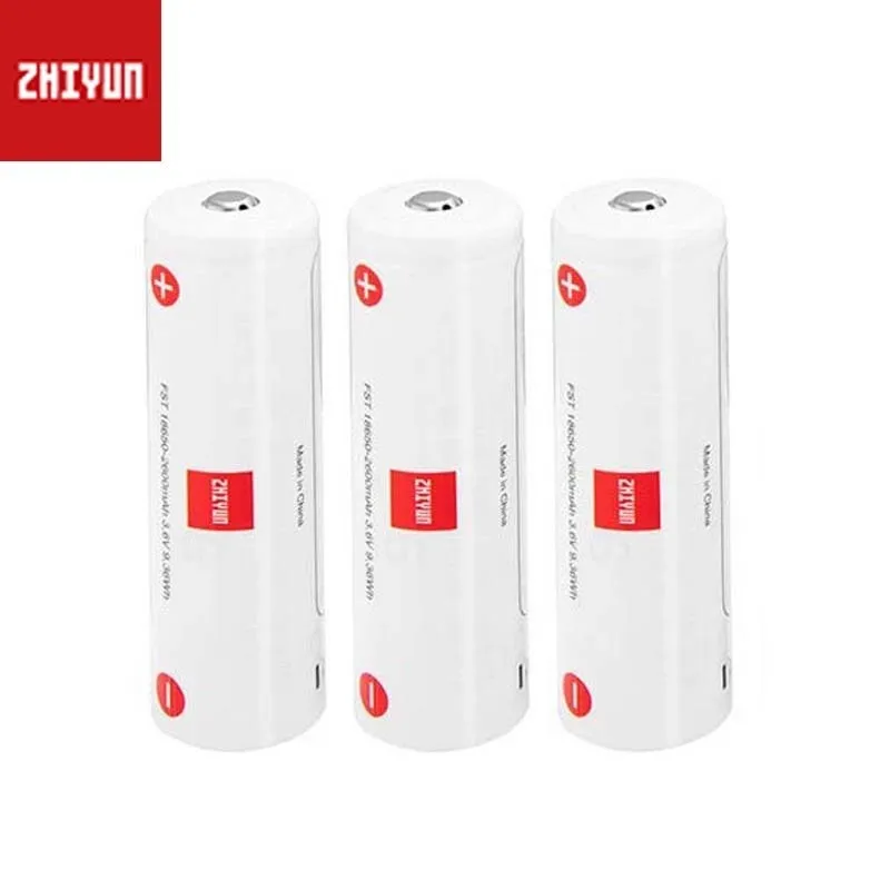 

3Pcs/Set 18650 2600mAh Lipo Battery For Zhiyun Crane 2 / 3 Lab Stabilizer Gimbal Spare Parts Accessories