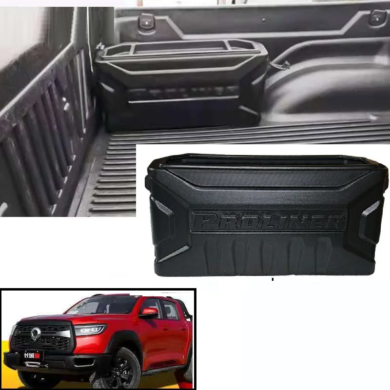 

Storage Box Fit For Great Wall Poa GWM Cannon Rear Trunk Box Tailgate Tooling Boxes Storage Box 2020 2021 Car Accessories