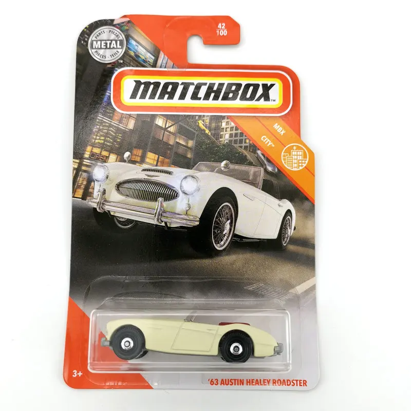 2020 Matchbox Car 1:64 Sports car 63 AUSTIN HEALEY ROADSTER Metal Material Body Race Car Collection Alloy Car Gift