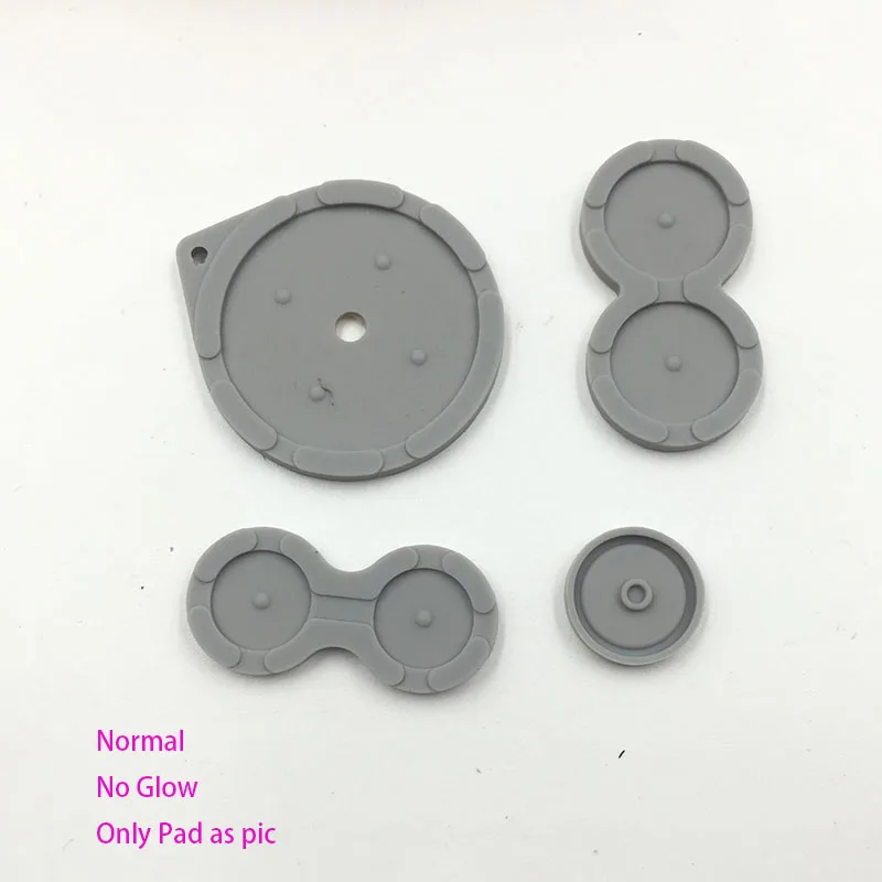 Luminious-وسادات تلامس من السيليكون وأزرار لجهاز Game Boy Advance SP SP و GBA SP وغطاء لولبي