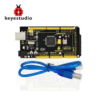 Keyestudio ATmega2560 MEGA R3 Development Board + USB Cable Compatible for Arduino 2560 MEGA  Gift Box CE Certification