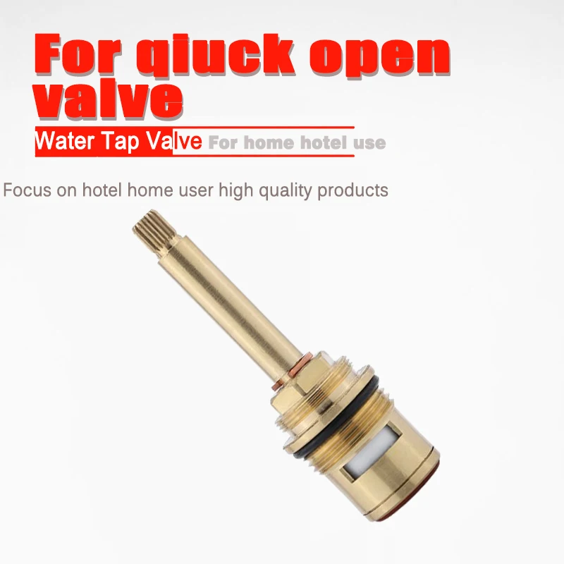 Ceramic Valve Core for Plumbing Hardware Accessories, Quick Opening Brass Core, Hudson Reed 3/4, 89mm Faucet Valves