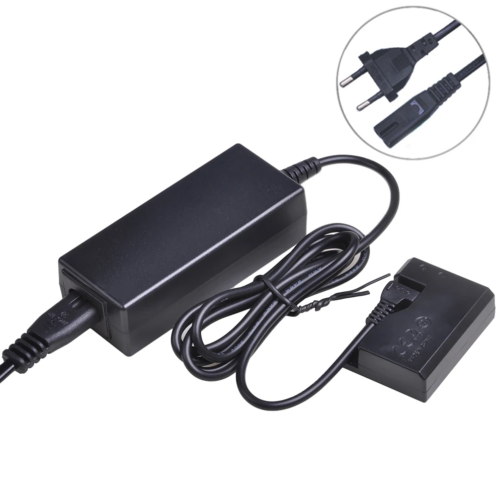 ACK-E10 AC Power Adapter Kits for Canon LP-E10 Battery EOS Rebel T3, T5, T6, T7, T100 Kiss X50, Kiss X70, EOS 1100D, 1200D, 1300