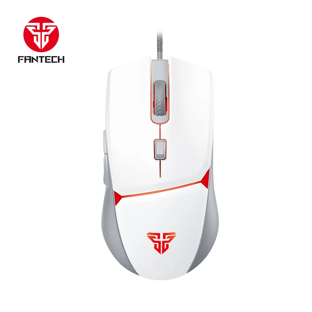 Original FANTECH Gaming Mouse 8000 DPI 6 Programmable Buttons Wired Mouse With RGB Light For PCLaptop LOL FPS Gamer Mice