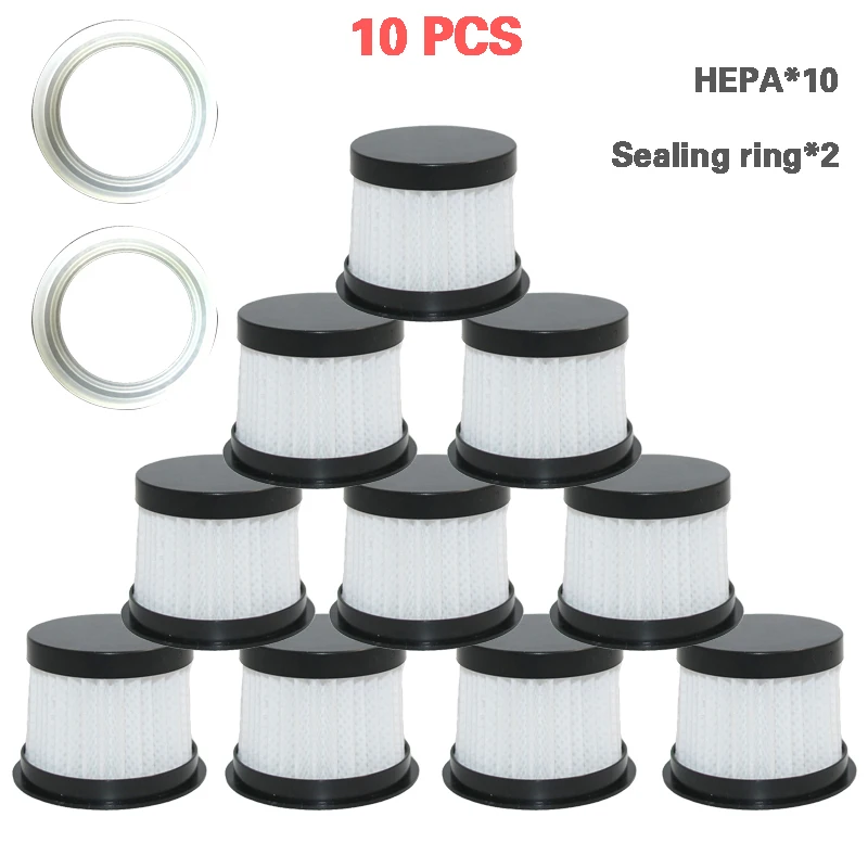 6/10 PC Filter Spare Parts For Xiaomi Deerma Vacuum Cleaner CM810 CM300S CM400 CM500 CM800 CM900 HEPA Accessories