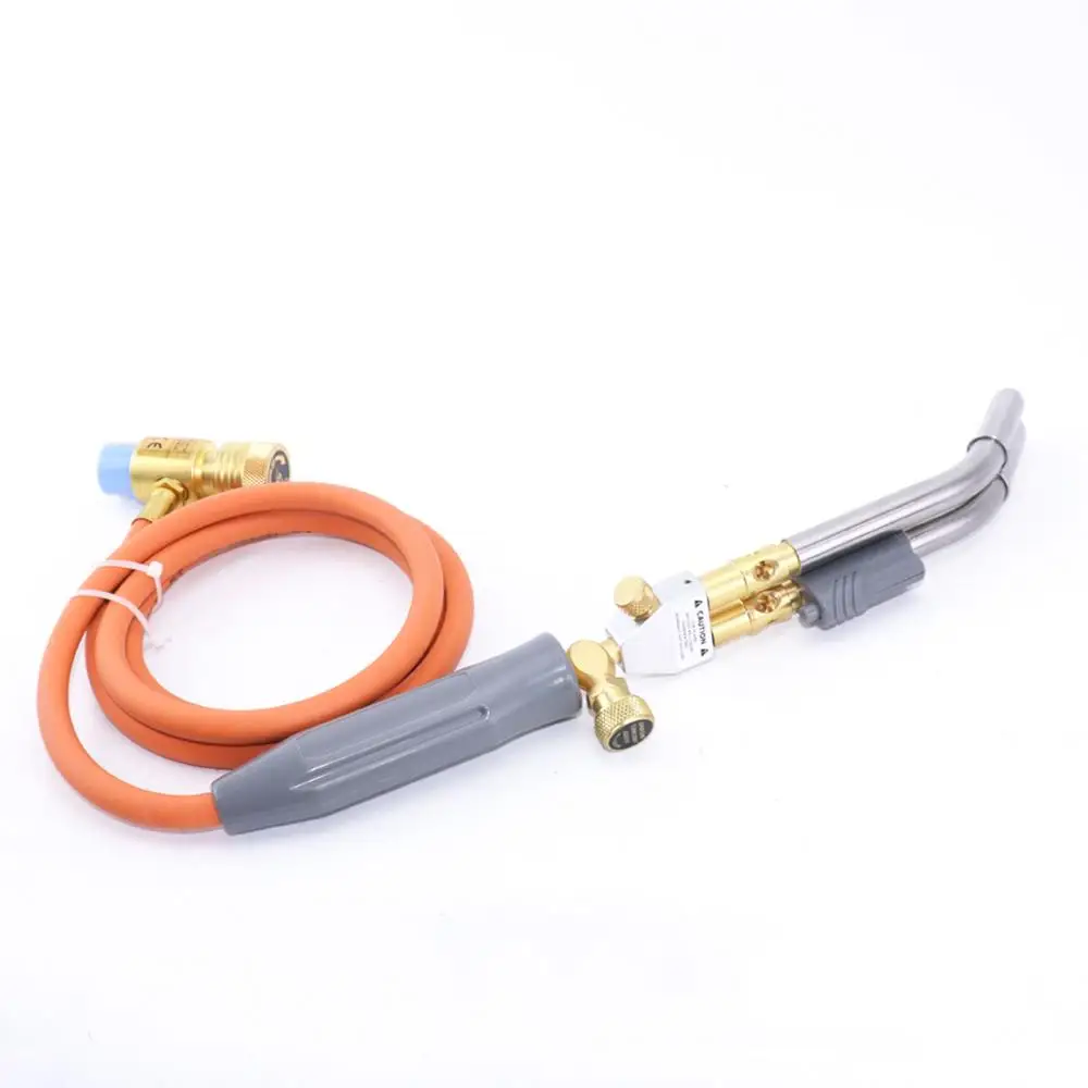 MAPP Torch Twin Tubes 1.5m Hose for Brazing Soldering Welding HVAC Plumbing Gas Torch