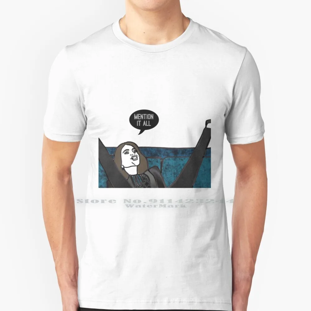 Футболка из хлопка с надписью «Ван-Френк», 6XL