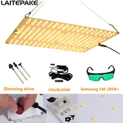 Regulável Samsung LED Grow Board, Luz Quântica, Espectro Completo, IR, UV, VEG, Flor para Tenda, Lâmpada de Flores, Novo Phytolamp, LM281B +