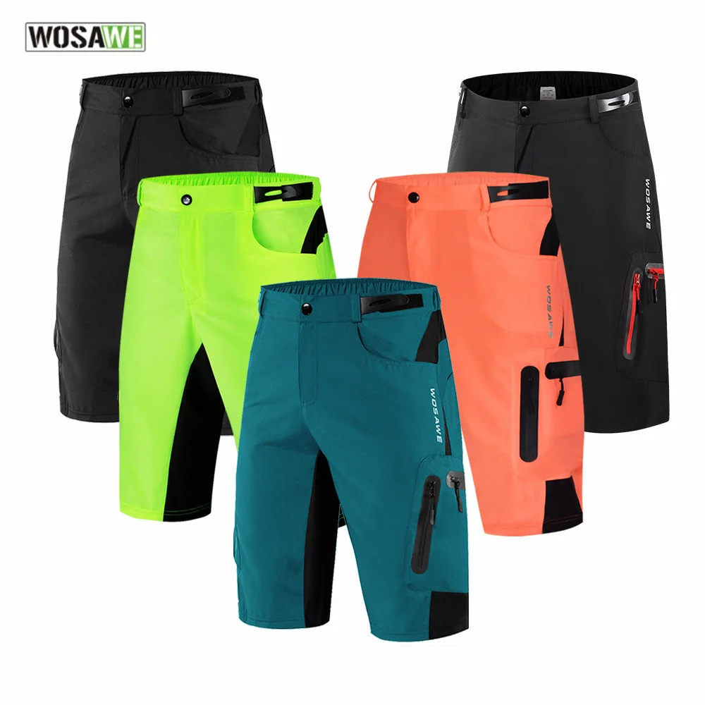 

WOSAWE outdoor leisure mountaineering shorts off-road bike professional cycling breathable sweat shorts in five minutes